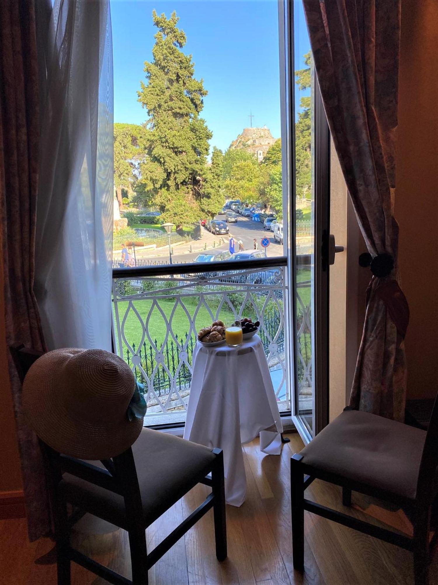 Palazzo Luxury Suite - View To Liston Square & Old Fortress Of Corfu Old Town Экстерьер фото