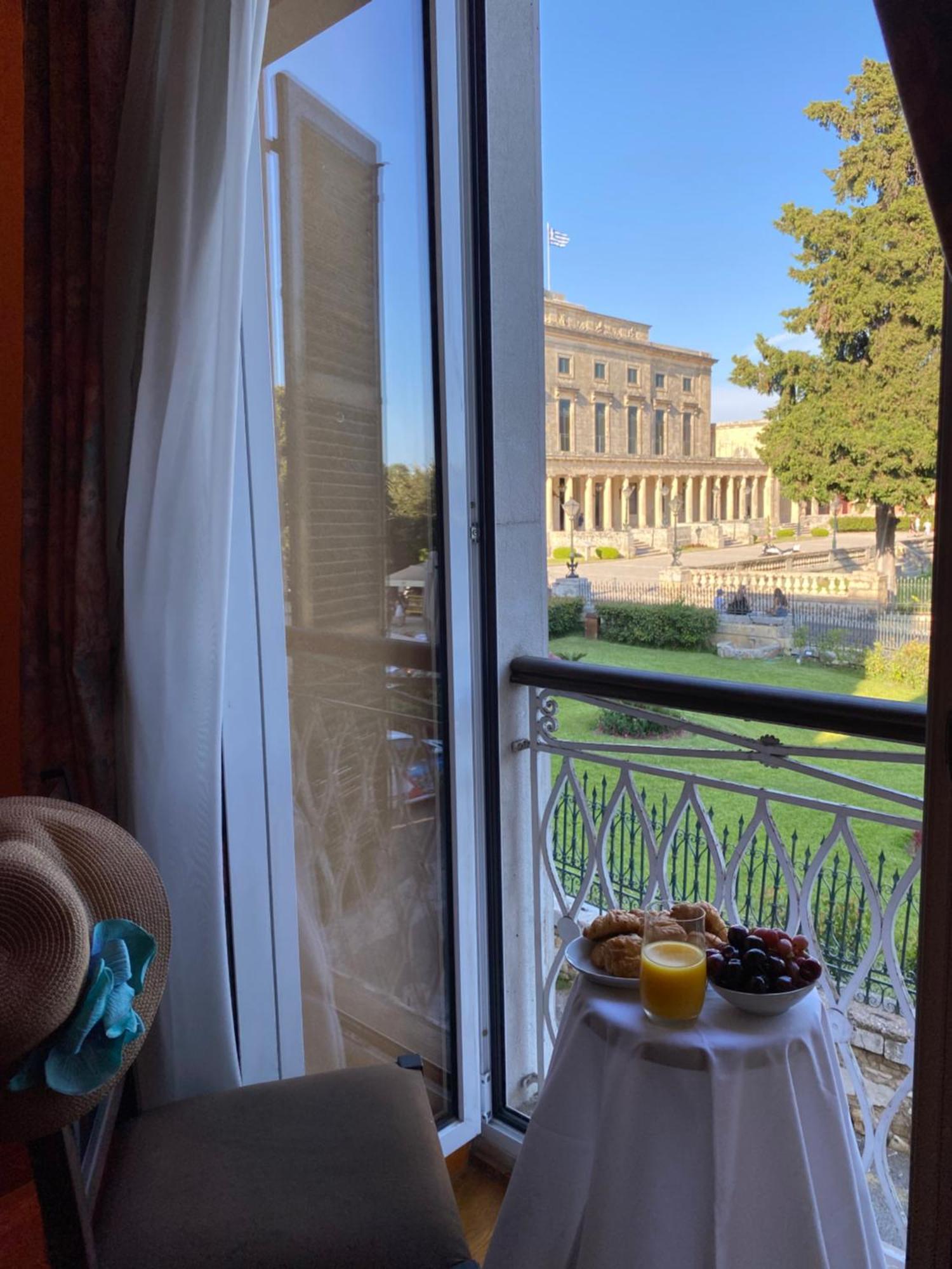 Palazzo Luxury Suite - View To Liston Square & Old Fortress Of Corfu Old Town Экстерьер фото