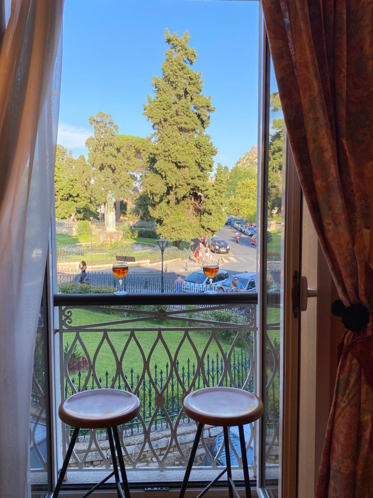 Palazzo Luxury Suite - View To Liston Square & Old Fortress Of Corfu Old Town Экстерьер фото