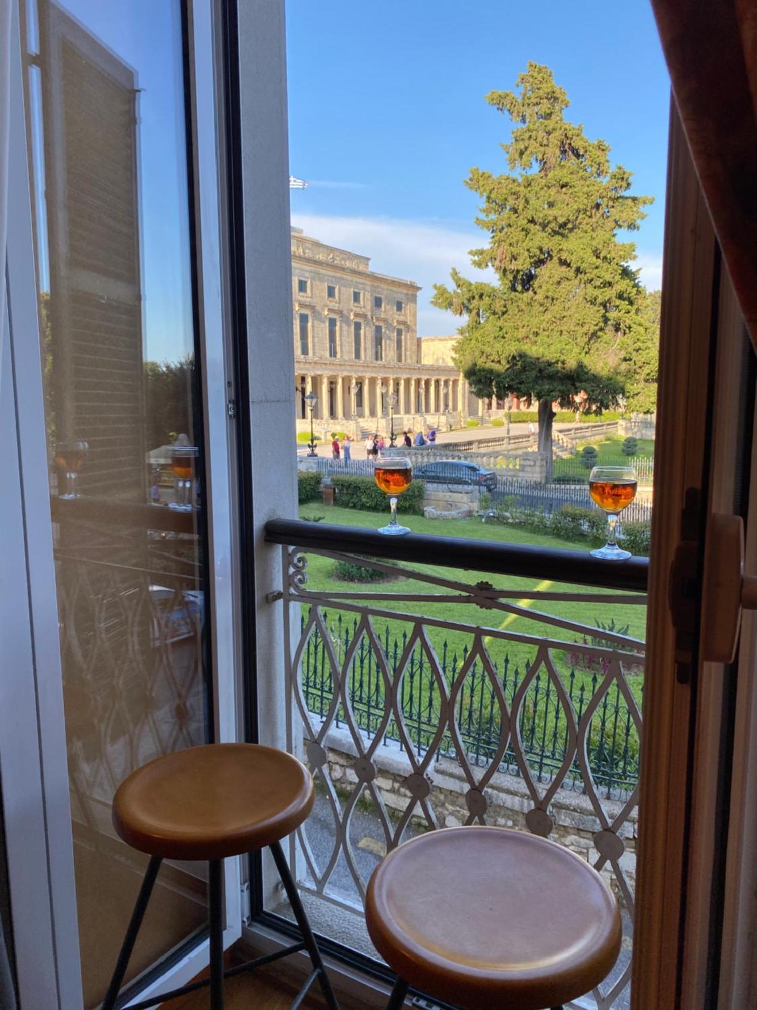 Palazzo Luxury Suite - View To Liston Square & Old Fortress Of Corfu Old Town Экстерьер фото